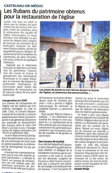 Paru dans la presse en septembre 2022